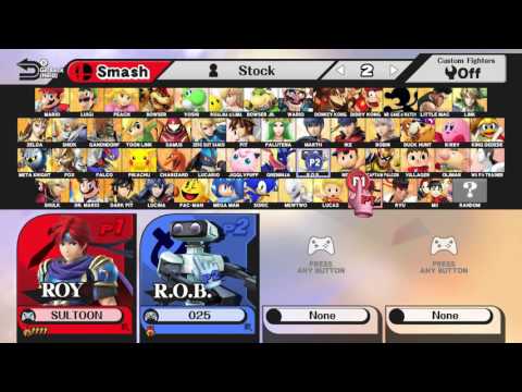 Game Evo 3rd Qualifier SSB4: Sultoon (G&W, Lucas) vs Tam (ROB) - GF