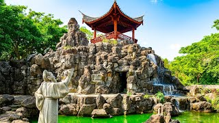 4K Walking Tour 🇯🇵 Japan: Tranquil Chinese Garden – Naha, Okinawa