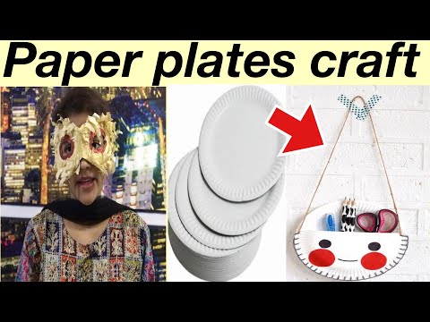How To create cute animals using paper plates (DIY craft ideas for kids) 2020