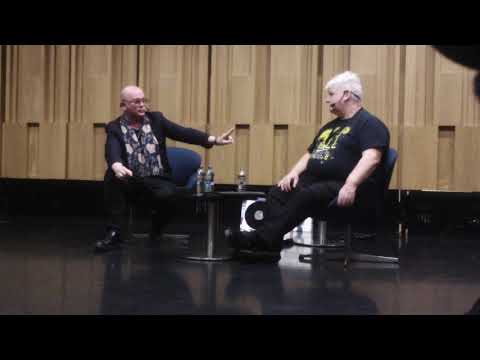 Gavin Friday on Eno -Dun Laoghaire Vinyl Festival -17.Nov.2018.(2)