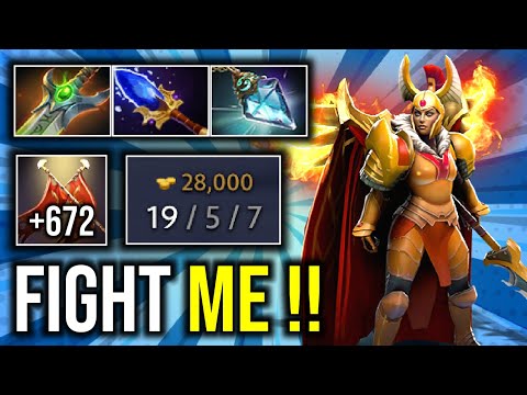 NON-STOP DUEL..!! WTF +672 Duel Damage Legion Commander 7.23 | Dota 2