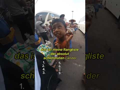 My ranking of the worst countries (travel to every country in the world)