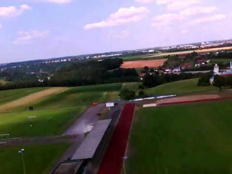 Quadrocopter absturz (Onboardcam)