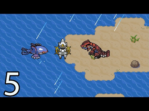 Pokemon Light Platinum - Part 5 - Groudon And kyogre Awaken