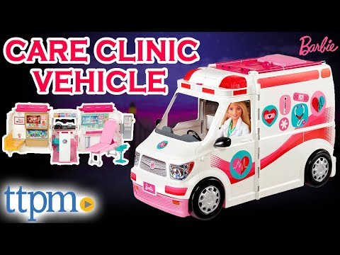 barbie ambulance car