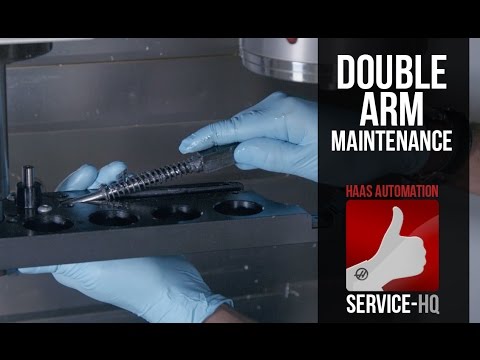 Side Mount Tool Changer (SMTC) Double Arm Maintenance - Haas Automation Service Video