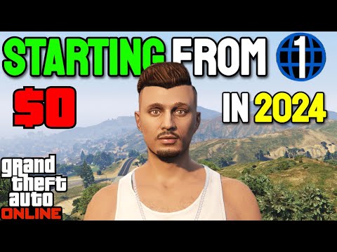 I Started as a Level 1 in 2024 In GTA 5 Online! | 2 Hour Rags to Riches EP 1