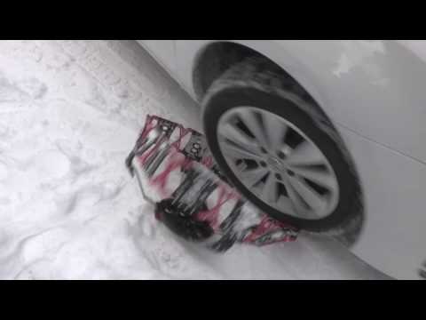 POLAIRE GRIP 2016 : CHAINE A NEIGE FRONTALE - DEMONTAGE SUR GOLF