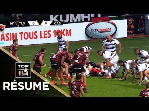 TOP 14 Saison 2025-2026 J04 - Résumé Stade Toulousain - Castres Olympique