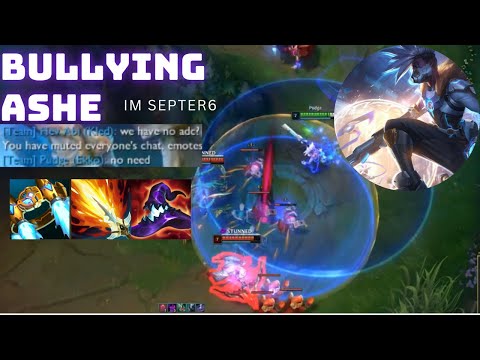 Ashe Cant do anything - [Off meta Ekko Bot] 17 kills #leagueoflegends #ekko