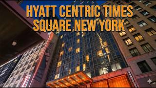 [4K] Hotel Tour | 🇺🇸 NEW YORK, Hyatt Centric Times Square New York, 2025 review