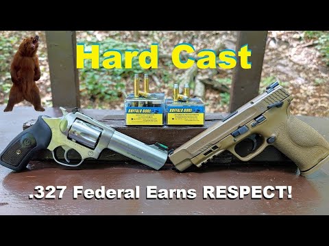 🐻 Hard Cast Dangerous Animal Loads - Can .327 Federal Keep up with .40 S&W? Buffalo Bore Outdoorsman