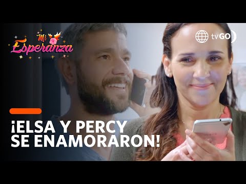 Elsa and Percy behave like young lovers! | Mi Esperanza | América Televisión