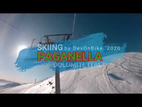 [4K] Italy - Dolomity - Paganella - taking *best* of skiing