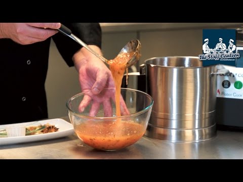 Sweet mango and pineapple chilli dipping sauce with a Robot Coupe, Robot Cook