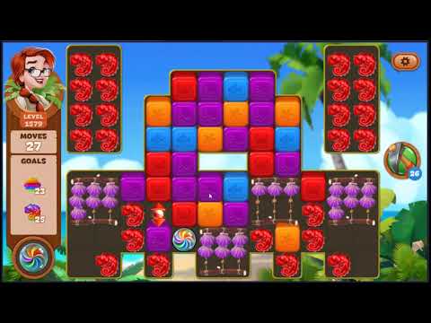 Lost Island Blast Adventure Level 1579 - NO BOOSTERS 🏝️ | SKILLGAMING ✔️