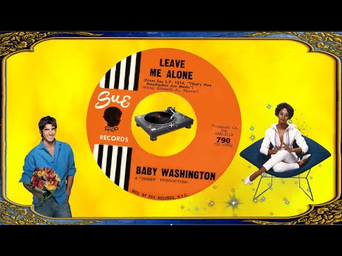 Baby Washington - Leave me Alone 1963      ( Eigen ontwerp Color  - Personal Color Design )