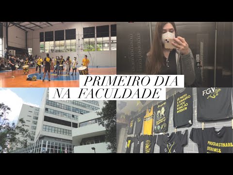 PRIMEIRO DIA DE AULA NA FGV :)