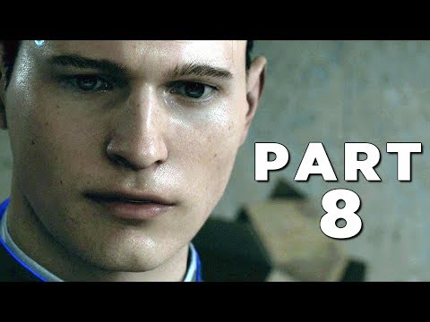 DETROIT BECOME HUMAN Walkthrough Gameplay Part 8 - HANK (PS4 Pro)