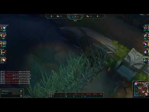League of Legends - Ward inside a wall bug