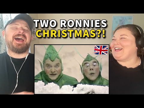 Americans React to The Two Ronnies Christmas Musical Sketches