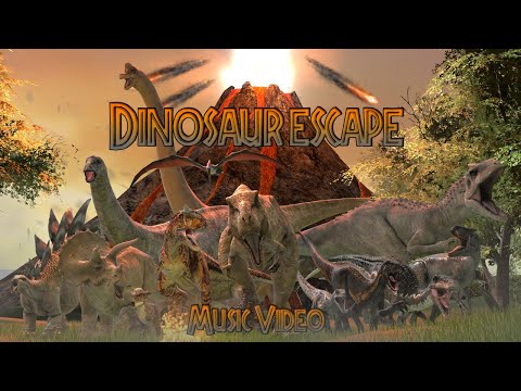 (SFM/Jurassic World) Dinosaur Escape - By Mattel Action (Official SFM Video)