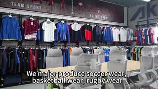 Custom Sportswear Manufacturer Tour | Akilex Sample Room | Soccer, Basketball & 