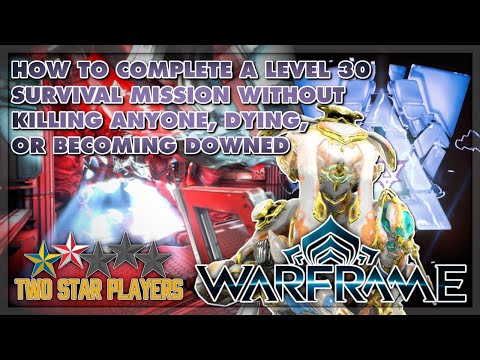 How To Complete A Survival Mission Without Killing Anyone | Warframe Riven Mod Unveiling