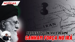 🔴AO VIVO: Revoltas ECLODEM em todo o IRÃ e REGIME TENTA MEDIDAS para se MANTER no PODER.