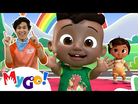 Wheels On The Bus｜ダンスパーティー!| マイゴー!キッズ手話｜CoComelon - 童謡｜ASL (Wheels On The Bus | Dance Party! | MyGo! Sign Language For Kids | CoComelon - Nursery Rhymes | ASL)