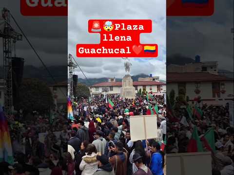 Guachucal se volcó a la plaza: cepeda recibe respaldo total en nariño 🔥🇨🇴