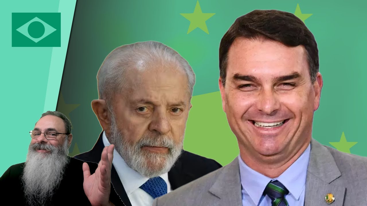 FLÁVIO BOLSONARO DISPARA e tira 10 PONTOS de DIFERENÇA de LULA no SEGUNDO TURNO, igualando TARCISIO