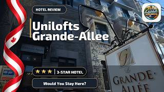 Unilofts Grande-Allee - Would You Stay Here? | Quebec City (QC), Canada🛏️