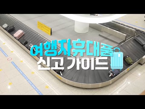 여행자 휴대품 신고 가이드(영문, 풀버젼)-유튜브 영상 보기