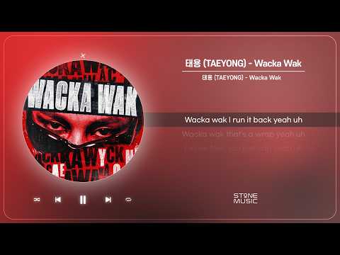 태용 (TAEYONG) - Wacka Wak (1 HOUR LOOP)｜STONE MUSIC Playlist