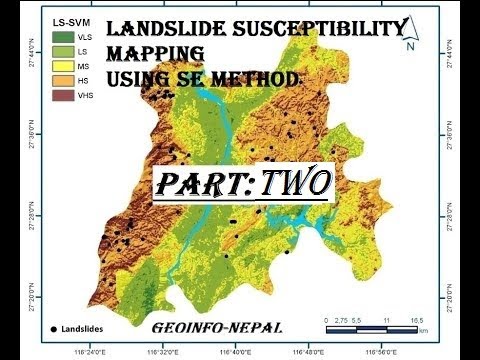 Landslide Susceptibility Assessment using Shannon Entropy(SE) Approach/ PART-2 #geoinfonepal