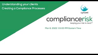 Creating a Compliance Process