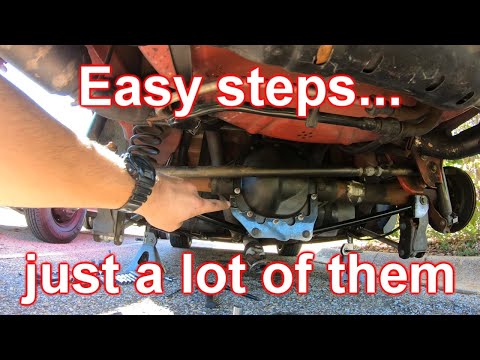How to Remove the 05-14 Mustang 8.8 Axle Assembly