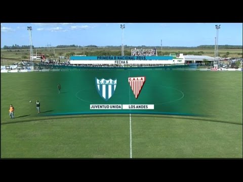 Fútbol en vivo. Juventud Unida - Los Andes. Fecha 6. Torneo de Primera B Nacional 2015. FPT.