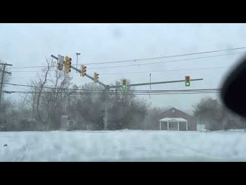 Snow storm Charlottesville