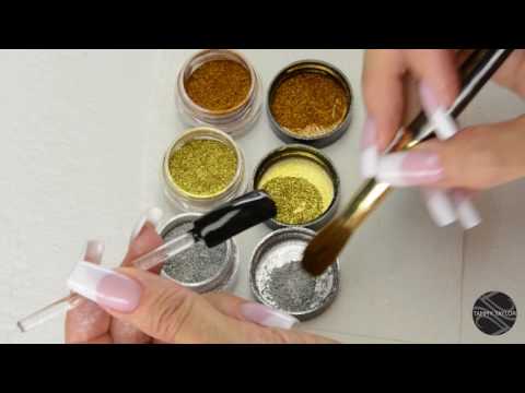 ♡ Tammy Taylor Metallic-Chrome-Ombre Dazzle Dust Demos