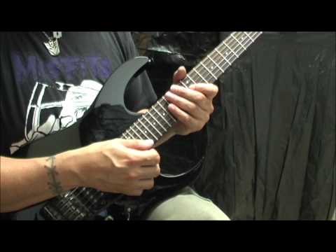 How to play Eddie Van Halen Beat It guitar solo lesson