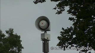 preview picture of video 'Carleton, MI Federal 2001-SRN Fermi Siren Test 8-27-14'