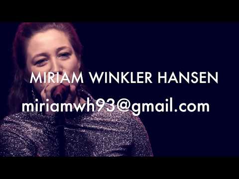 Miriam Winkler Hansen  Showreel 2017