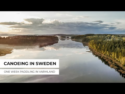 Canoe adventure in Sweden