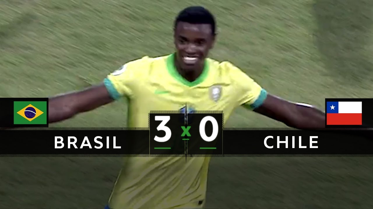 Brasil x Chile | Melhores Momentos | Sul-Americano Sub-20 2025