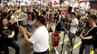 Knock three times + Rhinestone Cowboy + Diana -- Ah Lam & Sunny -- 3L樂隊160508HK