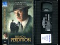 Opening To Road To Perdition US VHS 2003