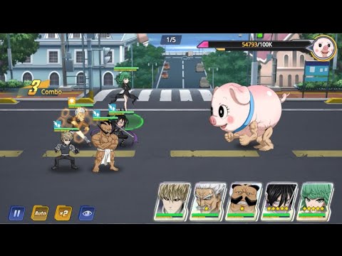 One Punch Man Road Hero2.0 Troll boss Swine Coffer