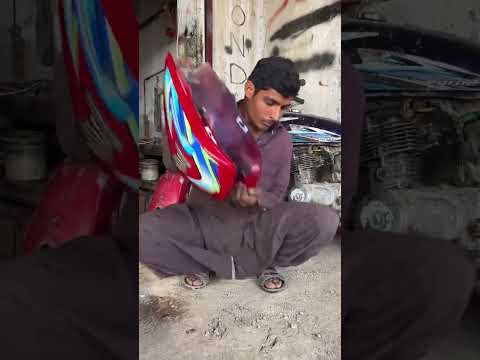 فكرة بمليون جنيه نظف تانك الموتوسيكل من الصدأ بموس حلاقة وبنزين!